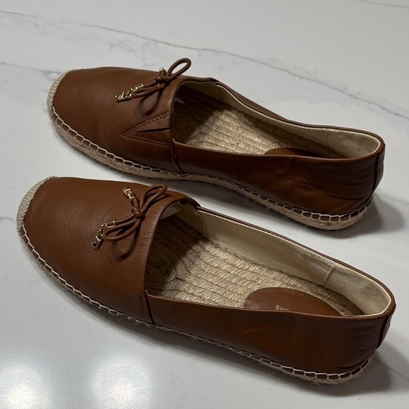 MICHAEL Michael Kors Brown Leather Espadrilles - Picture 9 of 11